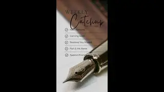 Don't Miss Out on Pen Chalet's Weekly Catch Up!