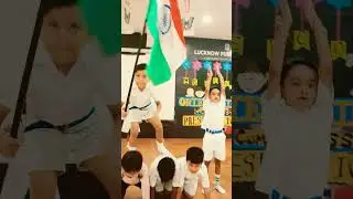 #IndependenceDayDance #Class1Performance #LittleStarsOnStage #15AugustDance #PatrioticKids