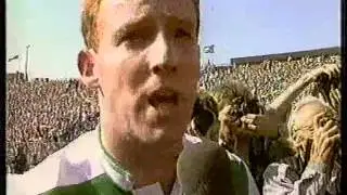 Celtic cup celebrations 1988 BBC