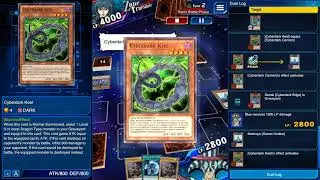 Yu-Gi-Oh! Duel Links: Cosmo Undine vs Cyberdark