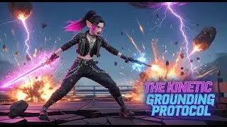 Demon Hunter Nyra: The Kinetic Grounding Protocol | Non-Violent Elemental Film