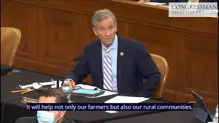 Congressman Matt Cartwright Remarks on the FY21 Agriculture-Rural Development-FDA Funding Bill