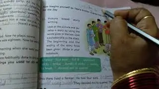 VI Class  IIV Unit-Picture  Based  Story Writing
