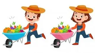 Kids Story #inspirational #music #cartoon #colourful #crow #farmer #nature #help