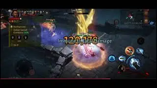 Monk Gameplay &bull; Battlegrounds Attacker &bull; Diablo Immortal