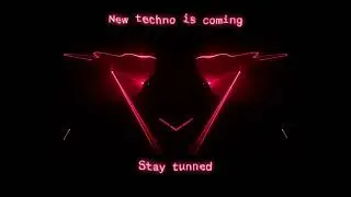New #technomusic is coming #techno #technotrack STAY TUNNED