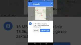 Ściągniecie Mapy Offine w Google Maps
