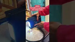 [Hieha) Portable Car Jump Starter with Air Compressor, Capapro 150PSI 4000A Fast Battery Jump