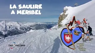 3 Vallées, Méribel, dénivelé 950m