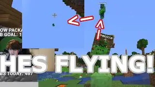 Slimecicle Takes Flight on a Slime Block and gets Yeeted on the Origins SMP with Tubbo,Ranboo,Fundy