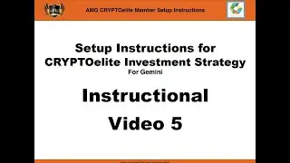 Crypto Elite Setup Video 5 - iGenius