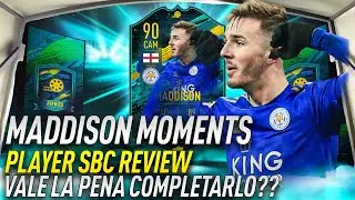 MADDISON 🏴󠁧󠁢󠁥󠁮󠁧󠁿 PLAYER MOMENTS (90) PLAYER SBC REVIEW! #FIFA20 ULTIMATE TEAM