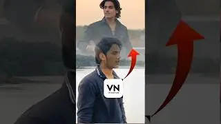 How to Add Your Photo as VN Editor Background  #shorts🔥👀😱