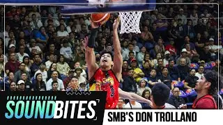 PBA: San Miguel's Don Trollano repays trust of team in Game 6 victory | SOUNDBITES