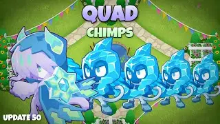Abusing Silas and the Ices - Quad CHIMPS Black Border Guide (BTD6)