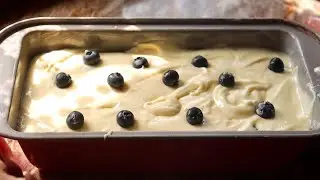 blueberry pound cake recipe | blueberry loaf cake recipe