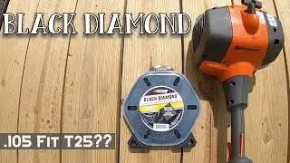 Will Black Diamond .105 Trimmer String fit T25 Head | Husqvarna 128LD?