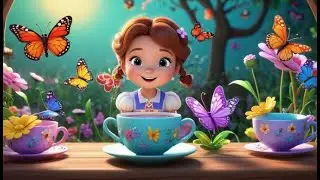 Little Miss Muffet Picnic en el Prado de Buttercup | Mejores Rimas Infantiles y Canciones para Ni&ntilde;os