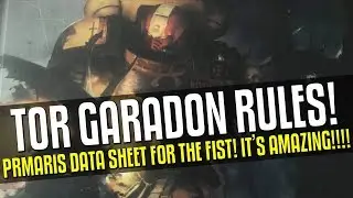 Tor Garadon RULES REVEALED! GLORIOUS FISTS!