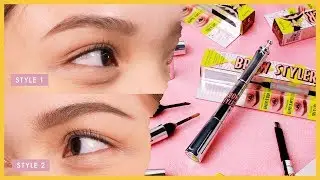 3 Brow Looks, 1 Product with the Benefit Brow Styler