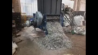 Ukrainian Shredder Ecopolymer Shark ES10.2 for Big Bags