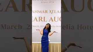 Myanmar Pearl Auction at Melia Hotel Yangon #shorts #reels