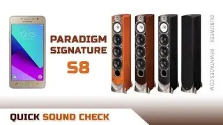 Paradigm Signature S8, усилитель Optonica 4646 и...