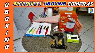 Umboxing Presentes da Nicequest e Compras