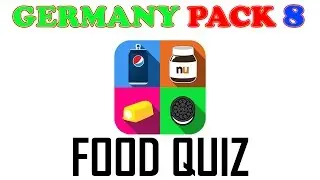Food Quiz Pack 8 ( GERMANY ) - All Answers - Walkthrough ( By Taplane INC )