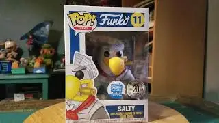 Pop! Salty Spastic Plastics Funko Shop Exclusive Vinyl Figure Review