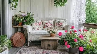 Cozy Rustic Garden Veranda: Spring Furniture Ideas to Welcome the Season