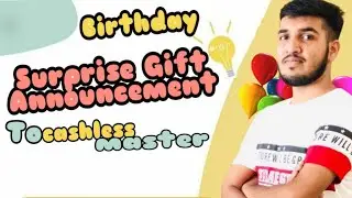 Something Special Announcement On Cashless Master Birthday😜