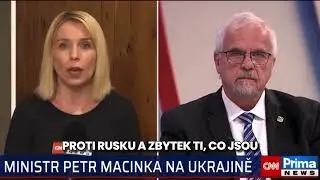 Ivan David a Danu&scaron;e Nerudov&aacute;: O n&aacute;v&scaron;těvě Petra Macinky na Ukrajině