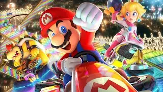 Mario Kart 8 Deluxe - A little more karting before work.