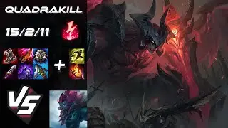 TOP Aatrox vs Trundle [QUADRAKILL] - EU Grandmaster Patch 26.1