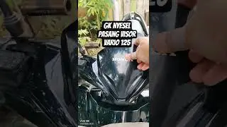 vario 125 pasang visor auto ganteng dech #vario #vario125