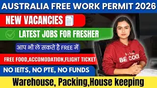 CONTACT US+91 79734 69160 Australia 🇦🇺 Free Work Permit Visa 2026  Work Permit Approval