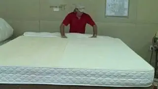 Talalay Latex Mattress Demo, All Natural Talalay Latex Matt