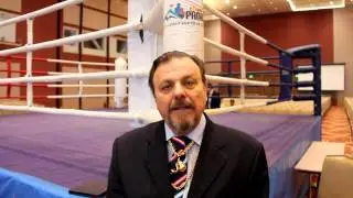 From Panama, Promoter Sampson Lewkowickz Greets Filipino Boxing Fans