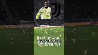 Timothy Weah Scores a Stunning World-Class Goal for Juventus!