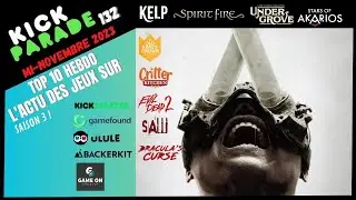 SAISON 3 ! TOP 10  et L'actu hebdo des jeux sur Kickstarter, Gamefound, Ulule...#132