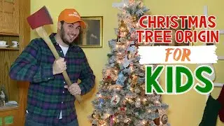 Origin of Christmas Trees for Kids 🎄 | Story of Saint Boniface 🪓