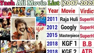 Yash all movie verdict 2022 II Yash all flop and hit movie list
