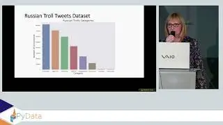 Mia Polovina: Analysing Russian Troll Tweets data with Python | PyData Warsaw 2019