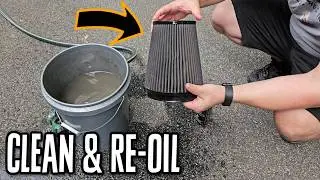 How to Clean & Re-Oil a Reusable Air Filter