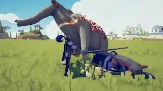 Sacred Elephant vs Jouster- Totally Accurate Battle Simulator