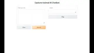 Train an AI Chatbot with Custom Knowledge Base using ChatGPT API and Python libraries