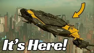 Captain Deadwake Reacts to the New RSI Hermes Cargo Hauling Ship: Star Citizen 4.6 is LIVE
