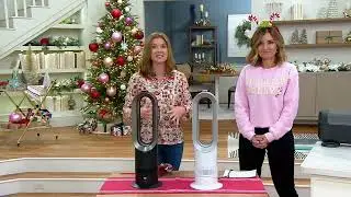 Dyson AM09 Hot & Cool Bladeless Fan & Heater with Jet Focus on QVC