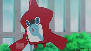 Rotom-dex sees Ditto disguises as another Rotom-dex and his reaction is hilarious 😂